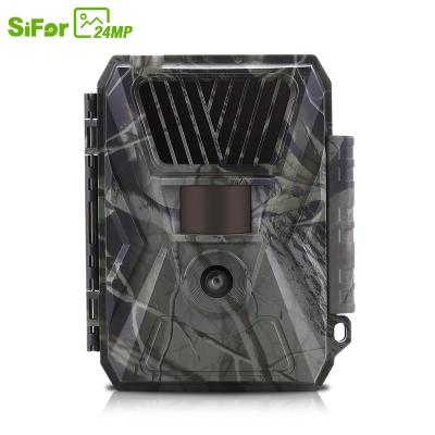 China Weather-Resistant Hunting Camera 24MP 1080P Night Vision Solar Power Battery Operated Trail Camera for sale