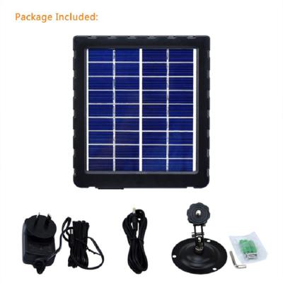 China Weather-Resistant Outdoor Waterproof High Efficiency Solar Panel Charger Kits For Hunting Trail Camera for sale