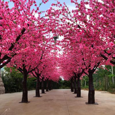 China Minimalist Pink Peach Blossom Artificial Tree For Sale for sale