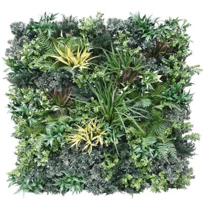 China Environmental Anti-UV Fireproof Artificial Green Wall For Decoration for sale