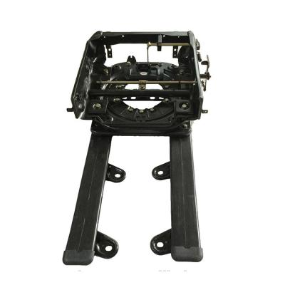 China MPV Locking Seat Swivel With Floor Slider For RV Seat Turntable for sale