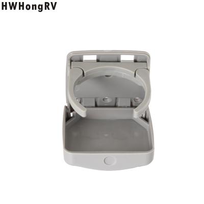 China Brief & High quality single color rv car adjustable and foldble cup holder armrest for van and marine for sale