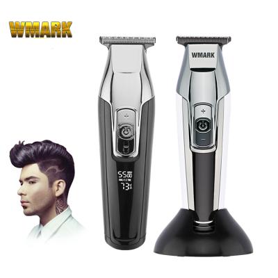 China WMARK commercial electric high quality cordless trimmer rechargeable hair trimmer for sale