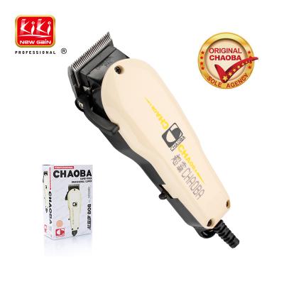 China Original Professional Salon Barber Electric Hair Clipper Blade Adjustable Lever CHAOBA CB-808 Hair Cutter for sale