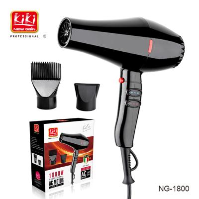 China 2020 Customs Wholesale Ionic Variable Speed ​​AC Motor 1800w AC Motor KIKI NEWGAIN Professional Hair Dryer For Sale for sale