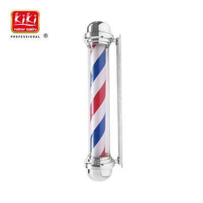 China NEW KIKI GAIN Waterproof Outdoor Salon Acrylic Barber Sign Pole Equipment for sale