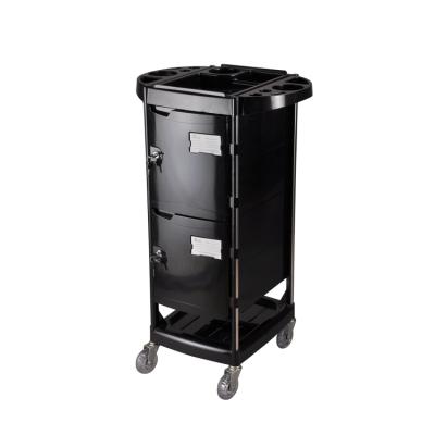 China With 4 Lockable Drawers KIKI NEWGAIN Barber Salon Trolley Storage Hairdressing Trolley Hairdressing Beauty Salon Trolley for sale