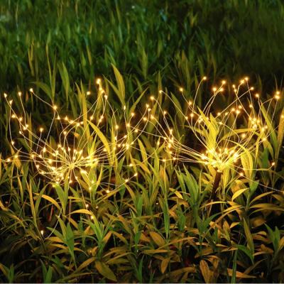 China Solar LED Sun Flower Fill Lights String Lights Outdoor Waterproof Decorative Ground to Insert Atmospheric Lawn Lights for sale