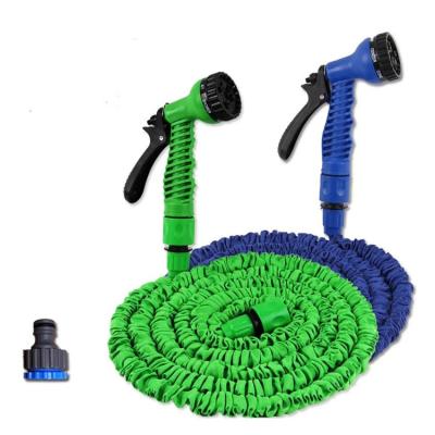 China Adjustable Telescopic Flexible Hose Car Wash Expansion Flower 75ft 50FT 25FT Watering Hose for sale