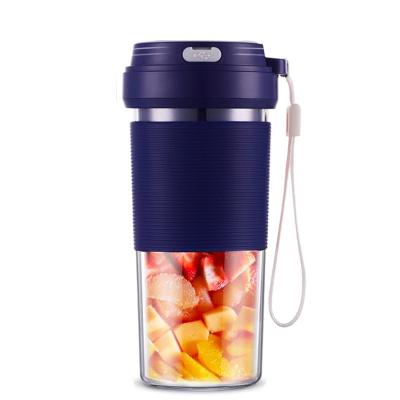 China Hotel Drop Shipping In-stock Offer Portable Chargeable Auto Fruit And Food Automatic Stainless Steel Blending Cup, Colorful Mini Juicer for sale