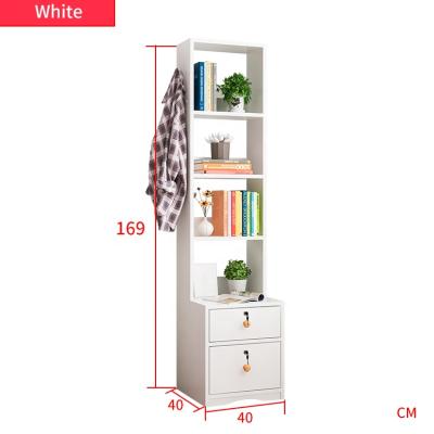 China Solid Wood Modern Book Shelves with Competitive Price Book Shelves with Drawers for sale