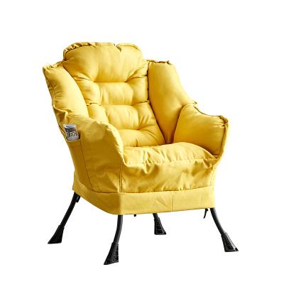 China Modern Home Furniture Living Room Imola Leisure Single Sofa Chair Lounge Chair And Stool Foldable for sale