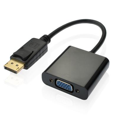 China Mobile Devices .desk Computer ARCHE 1080p DP to VGA Adapter Displayport to VGA Cable Adapter Converterfor Laptop for sale