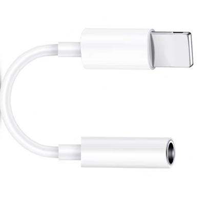 China Car ARK Lighting to 3.5mm Earphone Audio Aux Jack Adapter Converter Adapter For Iphone for sale