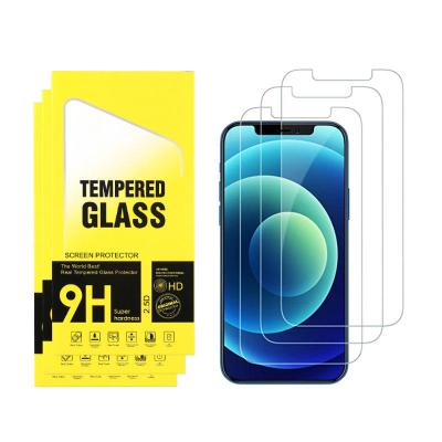 China Mobile Phone ARCHE Factory Price 0.33mm 9H 2.5D Tempered Glass Screen Protector For Iphone 11 12 13 Mini Pro Max for sale