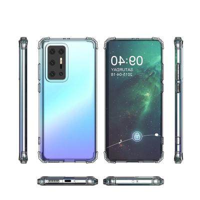 China ARK TPU Shockproof Shockproof Silicone Soft TPU 1.9MM TPU Transparent Phone Case For P40 PRO for sale