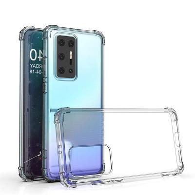 China ARK Shockproof Soft TPU Silicone 1.9MM TPU Phone Case Mobile Phone Transparent Case For P40 PRO for sale