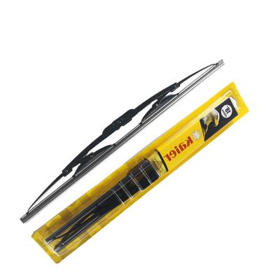 China Scratch rubber wiper blade class one car metal frame dirt universal hybrid auto factory wiper blade kaier for sale