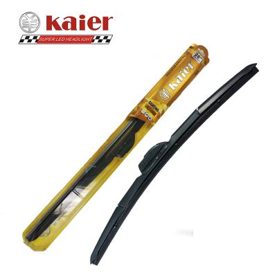 China Wholesale Universal Silicone Car Windshield Dirt Dirt Scrape Windshield Wiper Arm Blade Rubber Hybrid Display Multi Blade Wipers For Cars for sale