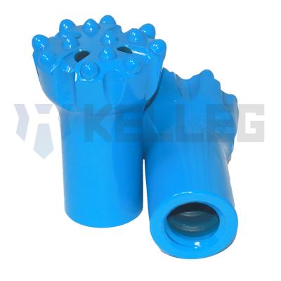 China Top Hammer Rock Drill Bits R25 / R28 / R32 Tungsten Carbide Thread Button Bit taper drill bits for sale