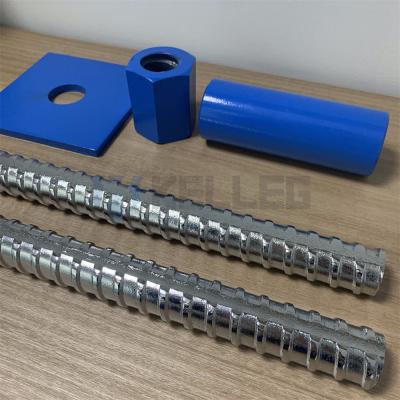 China Steel Bar System for Tunnel Support Refined Rolled Full Threaded Thread Bar Anchor Rod for sale