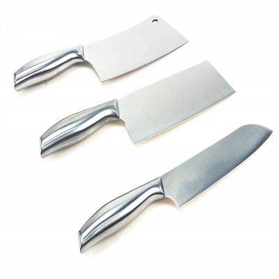 China Chef Knives Stainless Steel Kitchen Knives Multifunctional Three-piece Set Kitchen Knives Viable for sale