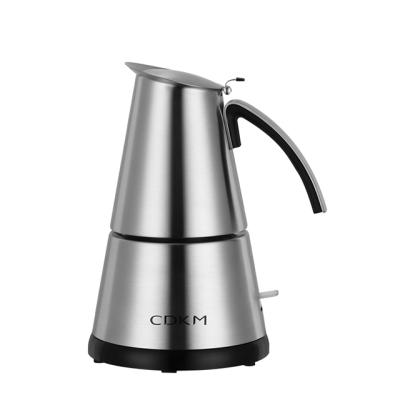 China WITH LID 6 cups coffee moka pot stainless steel italiana moka pot portable coffee maker for sale