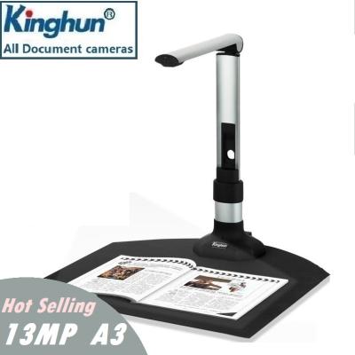 China High Quality School Kinghun KC5A01 Remote Education A3 USB Video Presenter For Teachers for sale