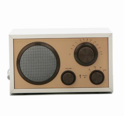 China vintage wooden fm frequency range 88MHz to 108MHzv radio with built-in stereo speakers Leetac E-3A71 for sale