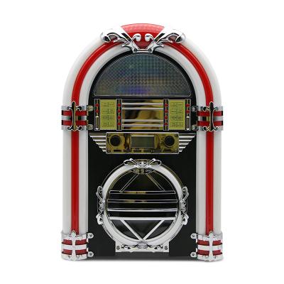 China High Quality Classic Wurlitzer Standing Digital w/Built in Speaker FM Radio CD Player & BT Retro Jukebox E-6H20-J3 for sale