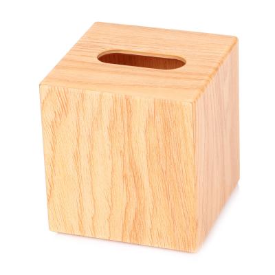 China hotel bathroom accessories Bespoken wooden acrylic square tissue cover for 5-star hotel for sale