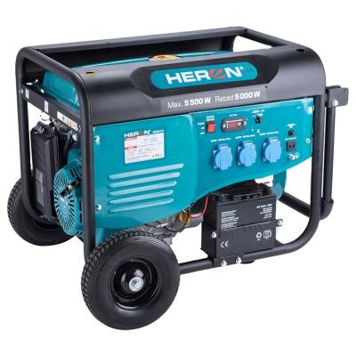 China 8896415 Factory Price 5.5KW/13HP Approved Electric Start HERON CE CE Silent Gasoline Generator 8896415 for sale