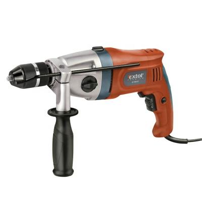 China 8890052 EXALT portable absolute tip 1100w electric two-speed hammer click-lock super powerful drill with metal backing storage 8890052 for sale