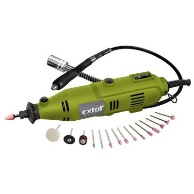 China 404116 EXALT Craft 130W 40PCS Variable Speed ​​Engraver Mini Electric Grinder With Flexible Extension Rod Has A Wide Range Of Bits 404116 for sale