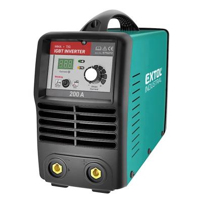 China Repair Welding Machine 8796012 EXALT Industry Energy Saving Mini Portable ARC Welder Muttahida Majlis-e-Amal Than CAT 200A Smart Arc Welding Inverter Welding Machine electrical IGBT for sale