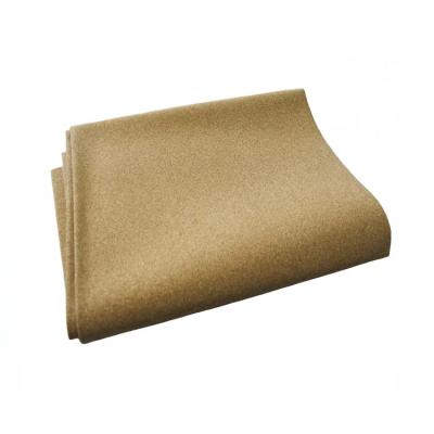 China Foldable Cork Yoga Mat Ultra Thin Suede No-Slip Cork Mat for sale