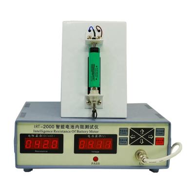 China IRT-2000 cylinder cell high precision lithium-ion battery internal resistance and voltage tester for 18650/26650/32560 cell for sale