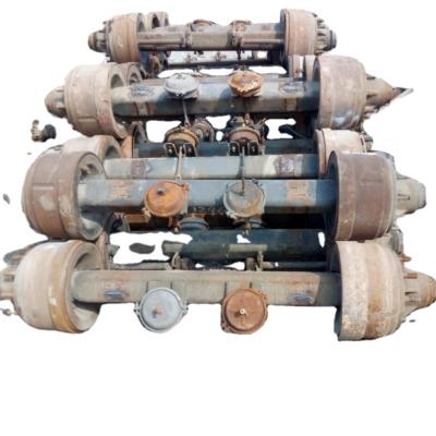 China Used bpw 6t - 8tbraked trailer front axles old truck truck spare parts fuwa agricultural use for sale