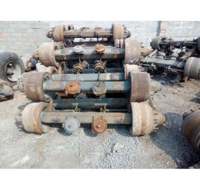 China used trailer truck boxed 53ft truck trailer parts used second hand bpw rear axle 16tons for sale for sale