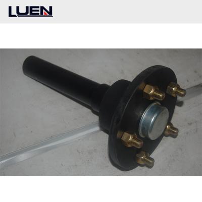 China LUEN semi trailer factory sales trailer part car accessories no brake half trailer axle axle quality is cheap for sale