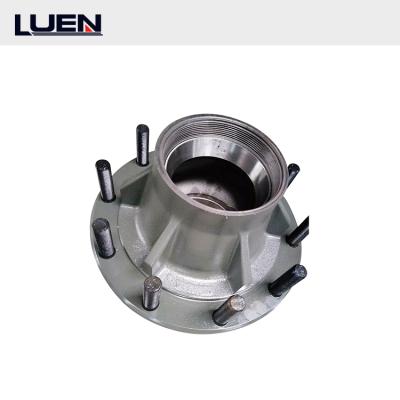 China Used Trailer Truck Quality 6 x 55 Trailer Axle 10 Bolt Wheel Hub For Semi Boat Trailer Truck Parts for sale