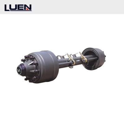 China Axle trailer parts semitrailer air suspension13t axle American type trailer for sale