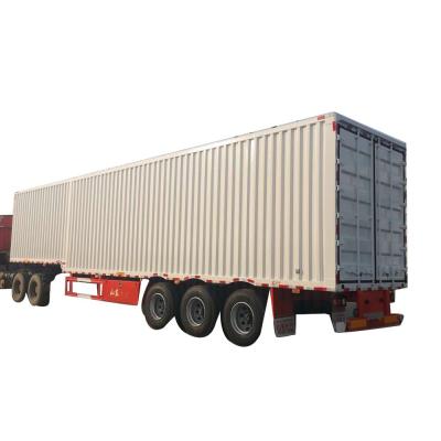 China Truck Trailer Large Capacity Cargo Trailer Box Service Trailer With Hardware Manufacturer for sale