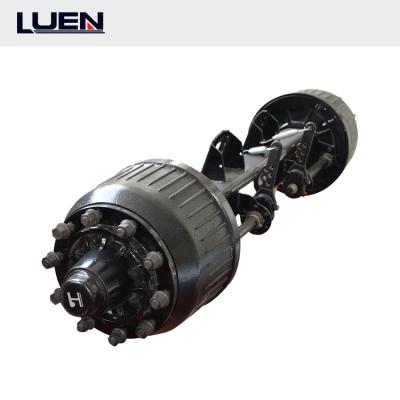 China Trailer parts German LUEN type Bpw trailer axle lowbed trailer lowboy axle for sale for sale