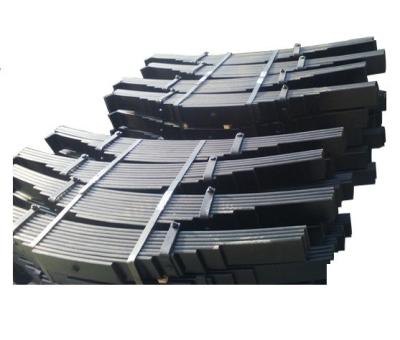 China High Quality Trailer Part Leaf Spring 90mm*16mm*9 Leaves Trailer Suspension American Type Leaf Spring for sale