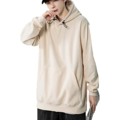 China Waterproof Custom Terry Cotton White Checked Hood Pullover Hoodie For Men for sale