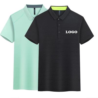 China OEM Logo Plain Blank Men's Polo Shirt Anti-Wrinkle Polo Shirts High Quality Cheap Custom Printed T-shirt Men's Polo Shirt For Men for sale