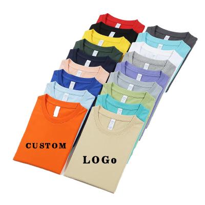 China Anti-Wrinkle T-shirt Loose Fit 210g Customized Your Own Logo T-Shirt In 100% Cotton Heavyweight Cotton For Men for sale