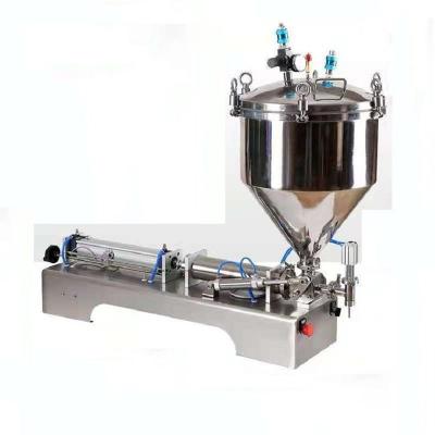 China Food Best Quality Low Price Stainless Steel Sauce Filling Packing Machine Pneumatic Semi-automatic Sauce Filling Machine for sale