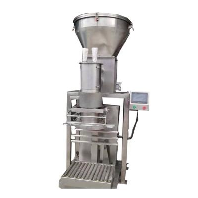 China Food Top Selling Products 140kg Semi-automatic Small Scale Stainless Steel Powder Packing Machine for sale